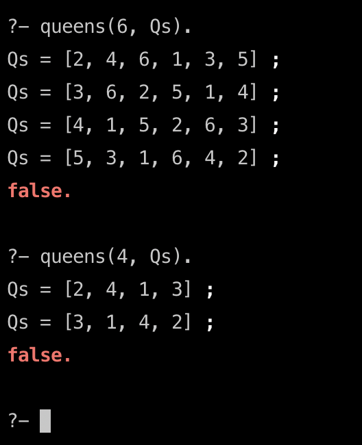 NQueens Prolog